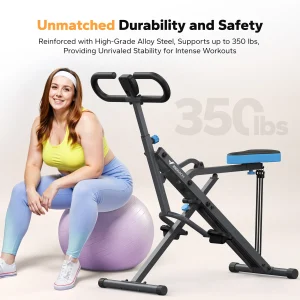 2 in1 Squat Rowing Machine